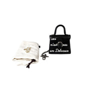 Delvaux Black Brillant Bag Charm